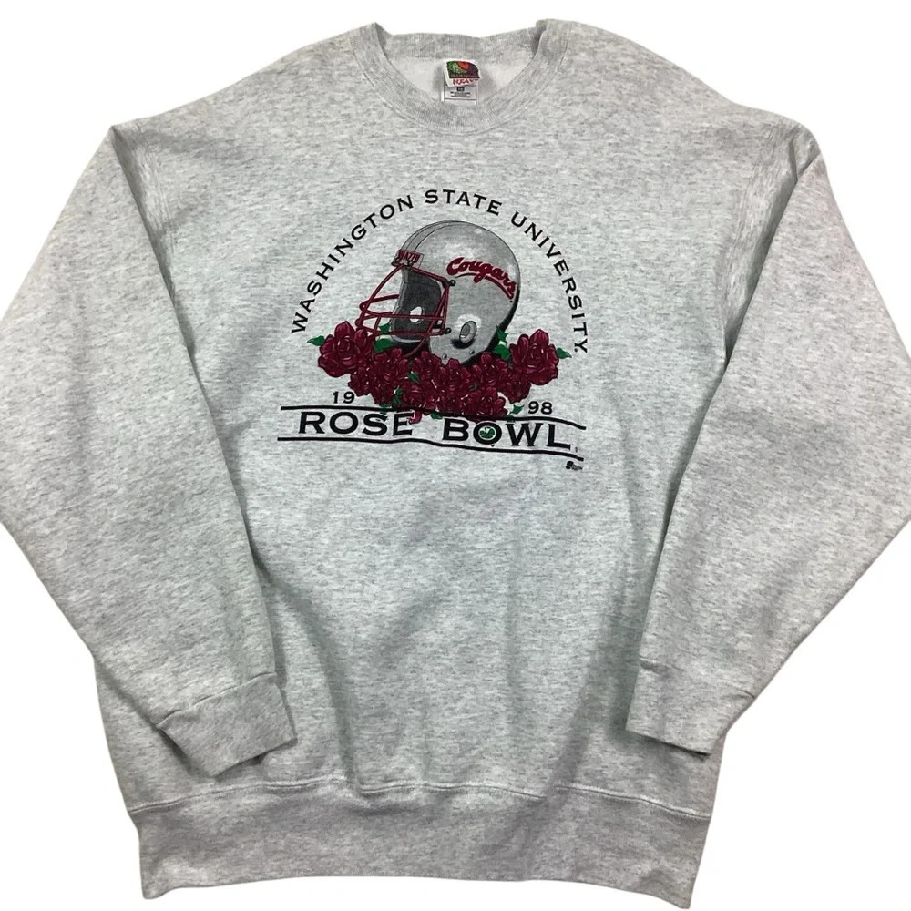 Vintage Washington State Cougars 1998 Rose Bowl Crewneck
